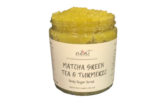 MATCHA GREEN TEA & TURMERIC BODY SCRUB